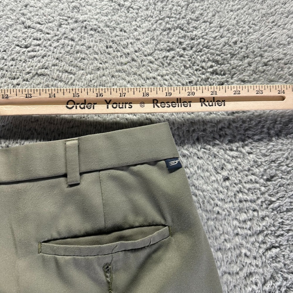 Dockers Pant Mens 38x30 Green Polyester Khakis Straight Leg Performance Golf - Picture 6 of 9